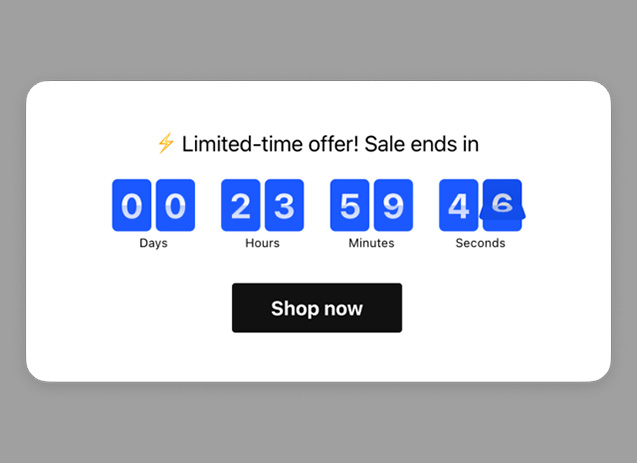 Sales App for Website